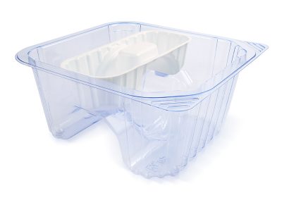 Deep Tub for Medical Devices with PETG Foam Insert