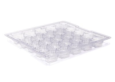 Handling and Shipping Tray for Electronics Industry