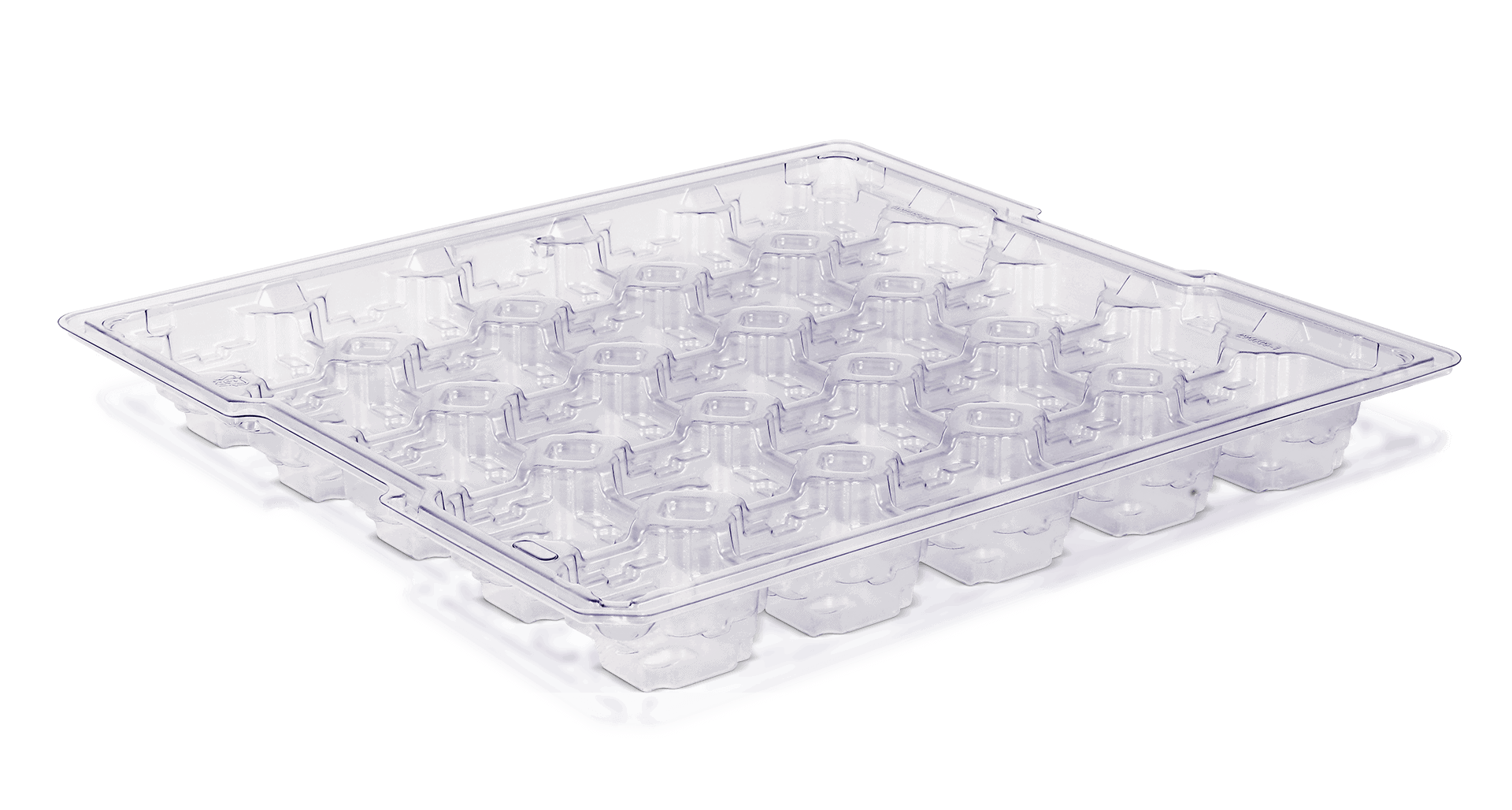 Clear PETG Handling Tray Home