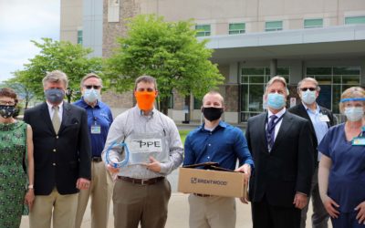 Brentwood Donates 5,000 Face Shields to Penn State Health St. Joseph